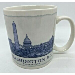 Starbucks Washington DC 2007 Collectible Architectural Mug 18Oz Coffee CityScape